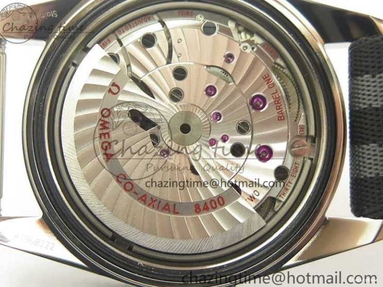 0131 EasyCare Seamaster 300 “Spectre” Limited Edition VSF 1:1 Best Edition On “007” Nato Strap A8400 Super Clone 8075